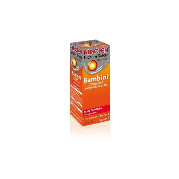 NUROFEN FEBBRE D*200MG/5ML FRA