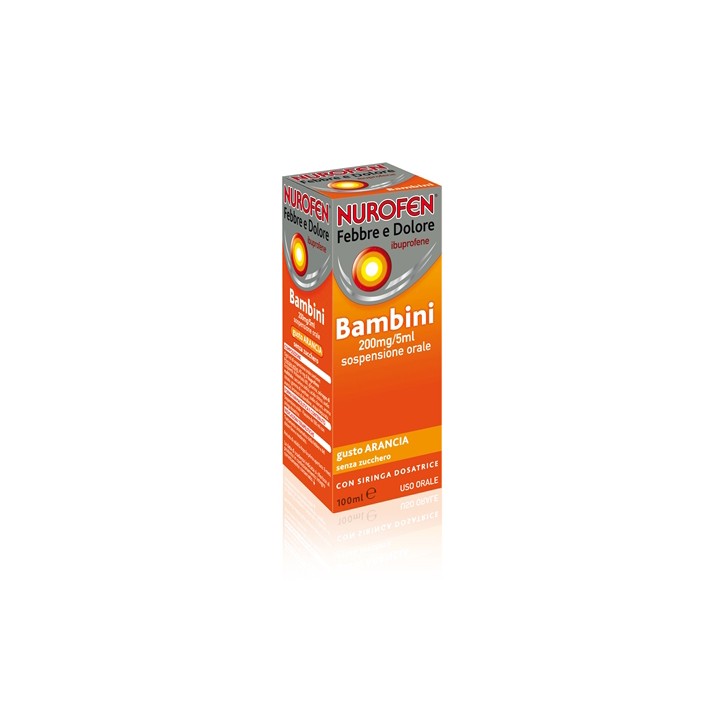 NUROFEN FEBBRE D*200MG/5ML ARA