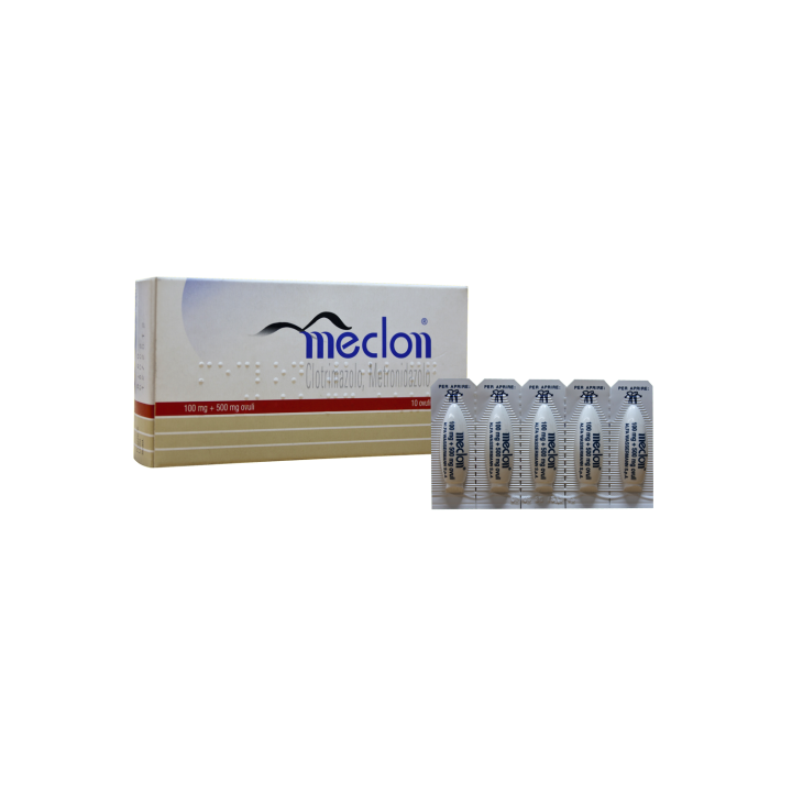 MECLON*10 OVULI VAG 100+500MG