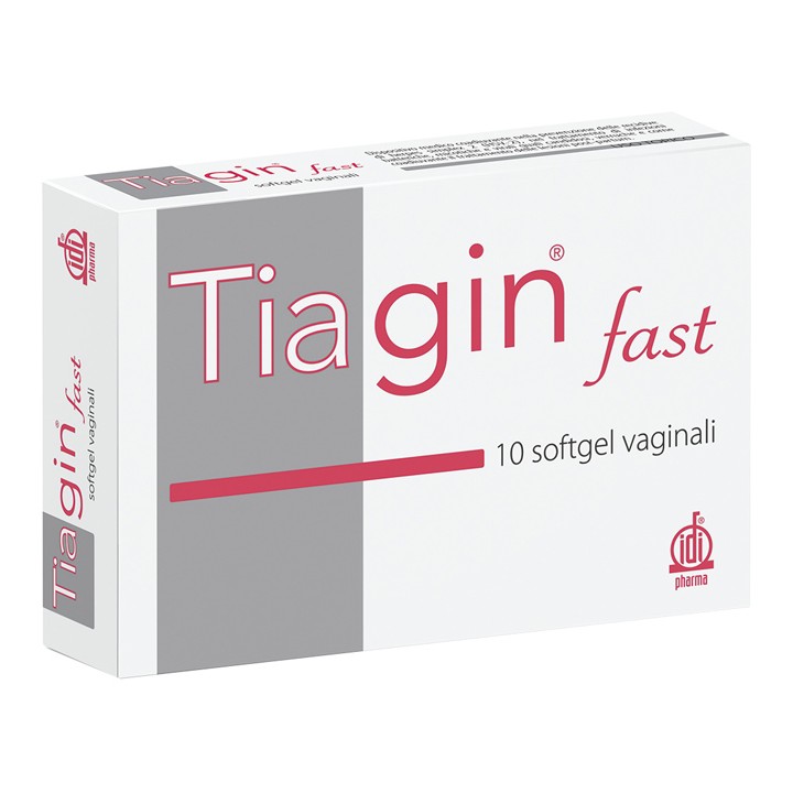 TIAGIN FAST 10CPS VAGINALI SOF