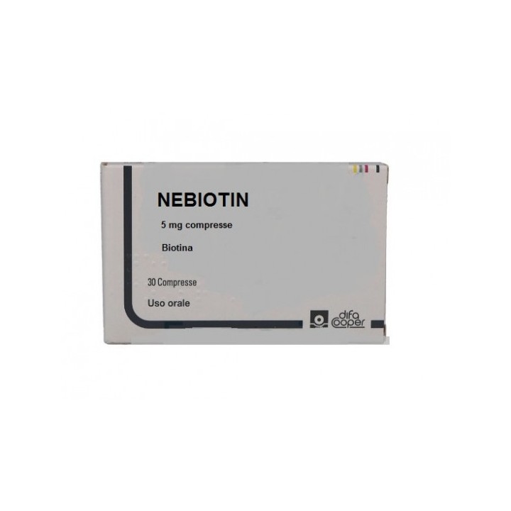 NEBIOTIN*30CPR 5MG