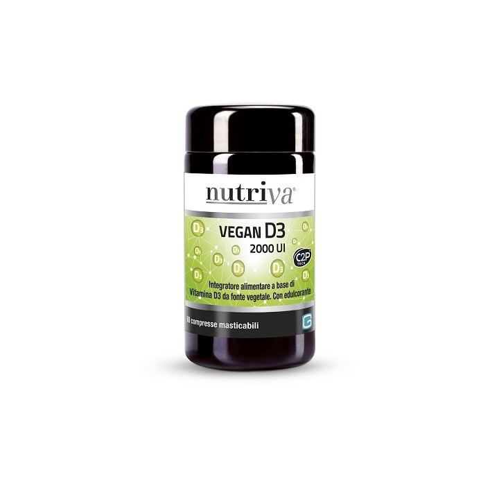 NUTRIVA VEGAN D3 60CPR 2000UI