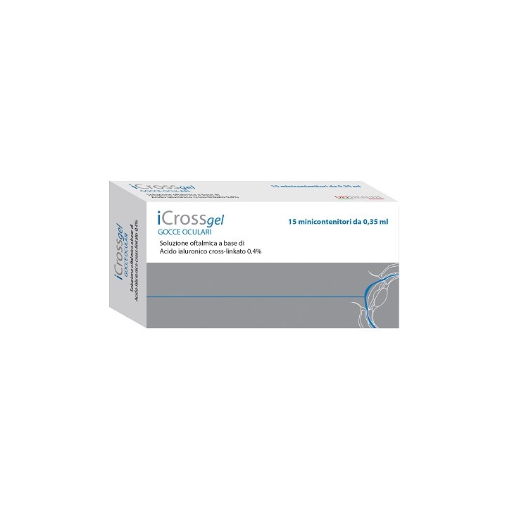 ICROSS GEL GOCCE OCUL 15PZ