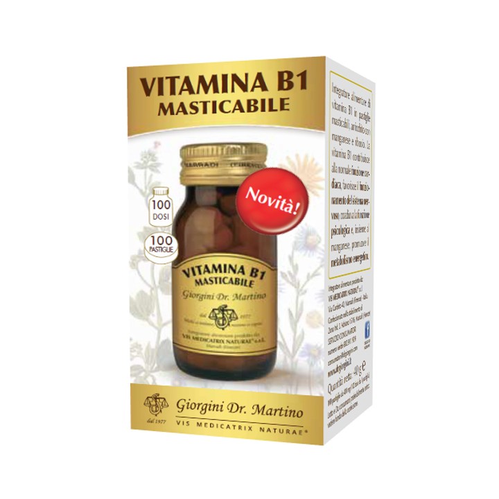 VITAMINA B1 MASTICABILE100PAST