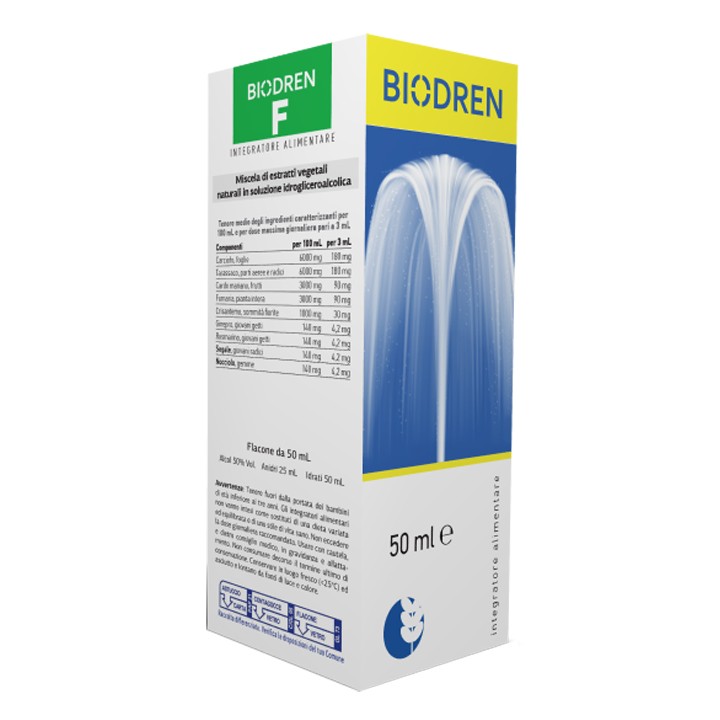BIODREN F 50ML SOL IAL