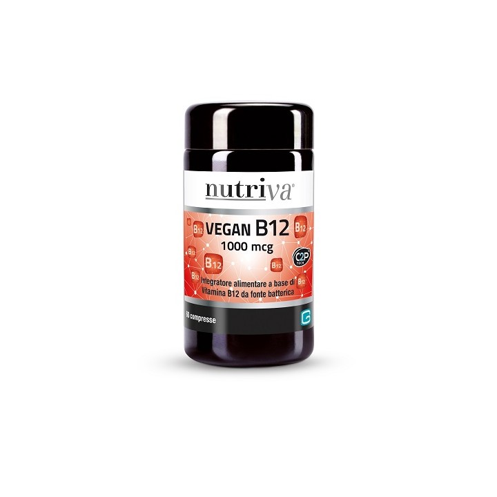 NUTRIVA VEGAN B12 60CPR 1000MC