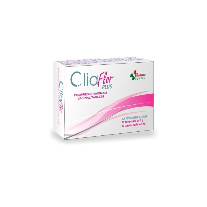 CLIAFLOR PLUS 10CPR VAGINALI